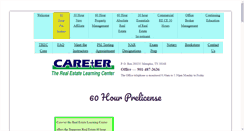 Desktop Screenshot of careertherealestatelearningcenter.com